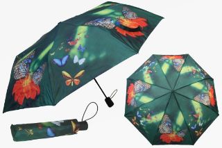 Obrázek z Deštník skládací 29cm - motýl (12) 